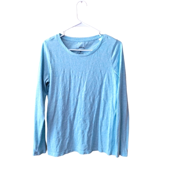 Sonoma Tops - Sonoma medium baby blue long sleeve lounge plain shirt tee